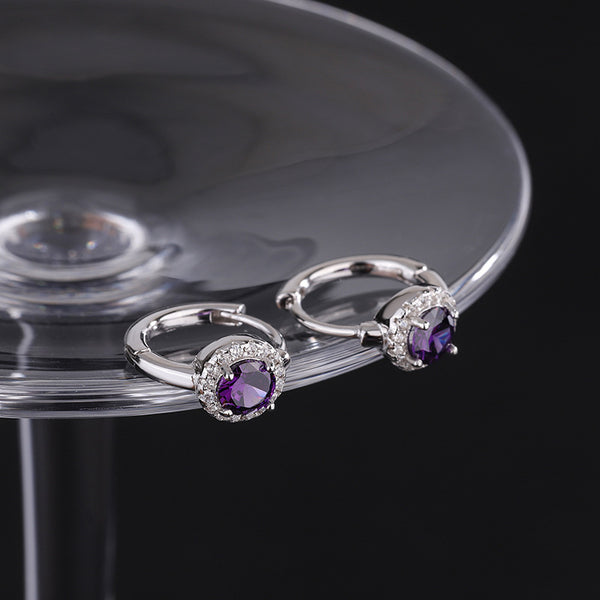 925 Pure Silver Ear Studs Women's Small And Exquisite Earrings - 4 - CJ