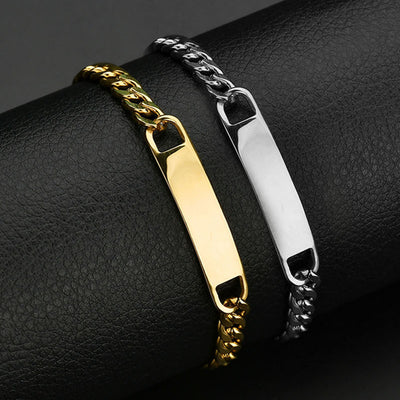 Personalized Human Eye Bracelet DIY Laser Engraved Stainless Steel Couple Bracelet Engraved Portrait Bracelet - 7 - CJ
