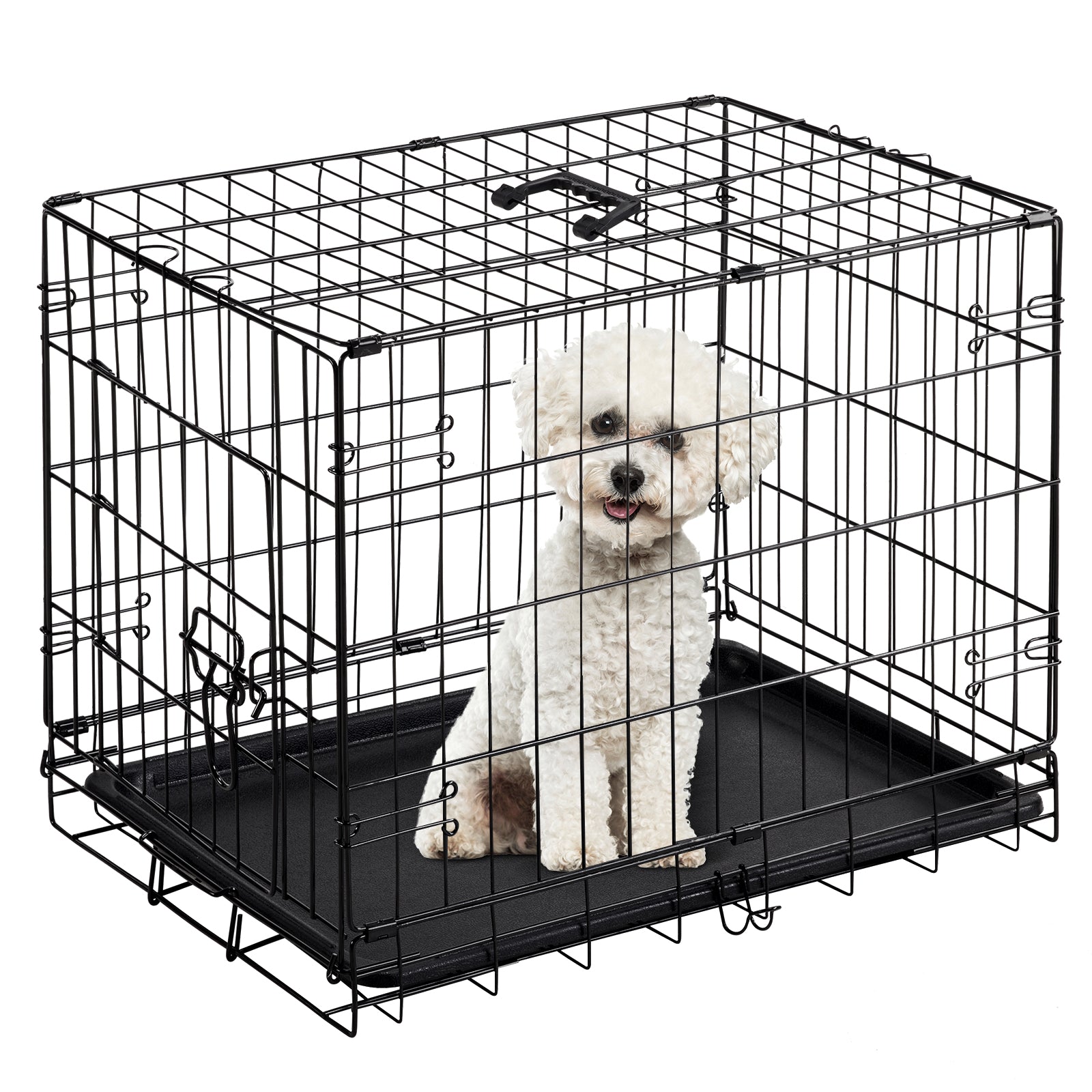 24 - 30 Inch Single Door Dog Cage - 5 - CJ