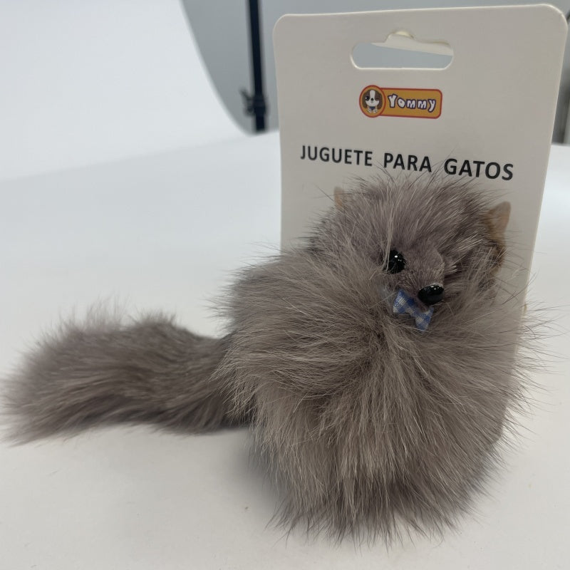 Cat Toy - A Fox With Real Hair
