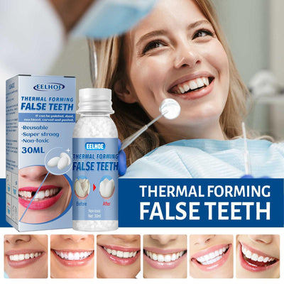 Easy - to - use Tooth Shaping Glue Video Beauty Denture Correction Temporary Filling - 5 - CJ