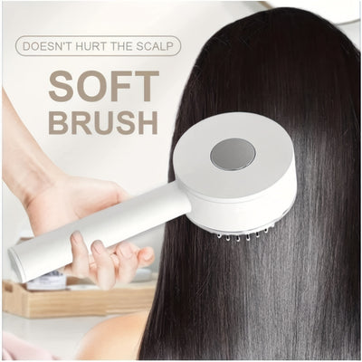 One - key Self - cleaning Hair Brush For Women Curly Hair Brush  Anti - Static Airbag Massage Comb  Airbag Massage Scalp Comb Professional Detangling One - key Self - cleaning - 5 - CJ