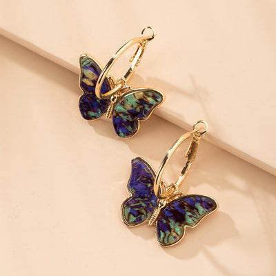 Fashion Simple Women Butterfly Studs - 0 - CJ