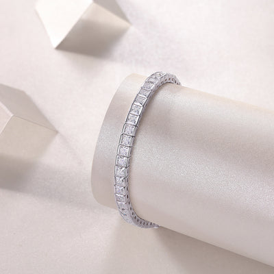 1Time Tunnel Luxury Fashion Mosan Diamond S925 Silver Necklace Comparable To Natural Diamonds Prohibit TikTok sales - 5 - CJ