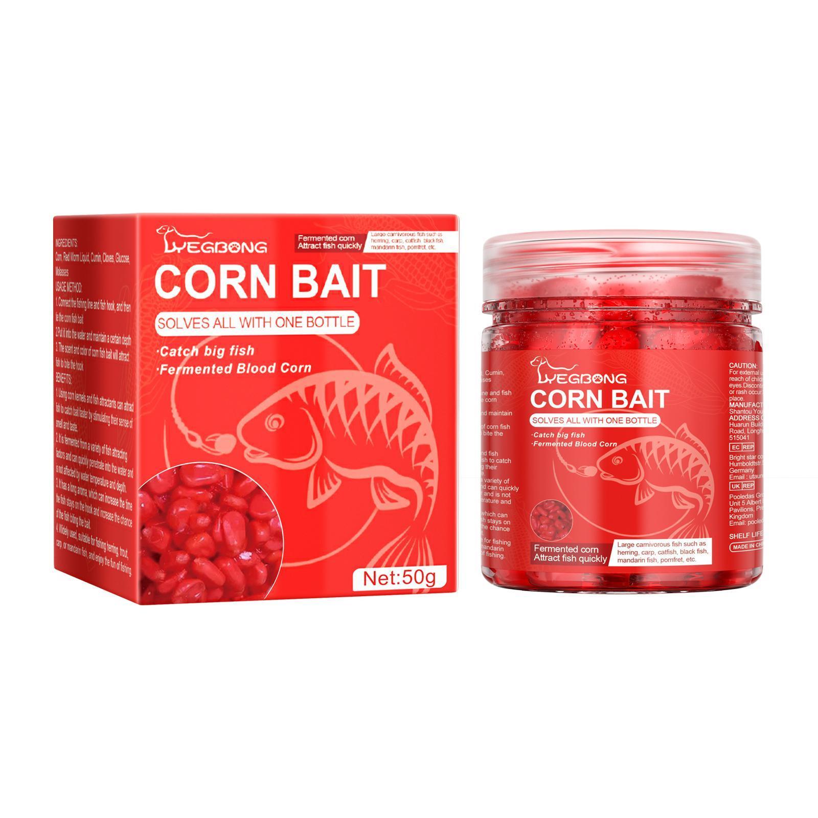 Yebang Corn Fish Bait, Portable Fish Bait For Reservoir Fishing - 5 - CJ
