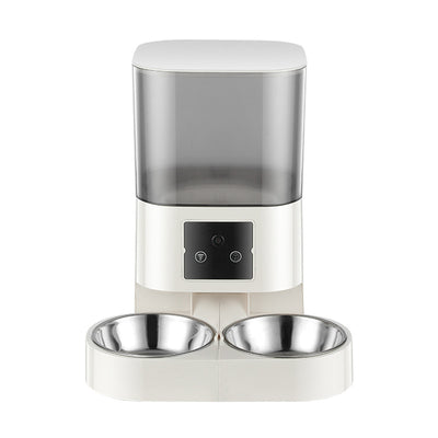 Timing Quantitative Remote Control Automatic Pet Feeder Cat Food Dog Food Intelligent Feeding Machine - 0 - CJ
