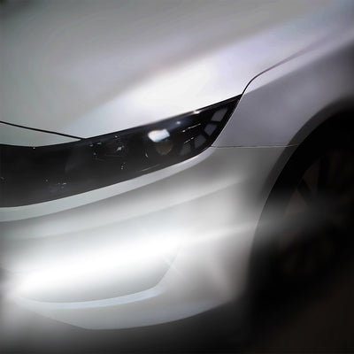 2Pcs LED Daytime Running Lights Car LED COB DRL Fog Lights IP45 Waterproof LED Strip Fog Day Driving Lamp Sticker For 12V Car Interior Exterior Use - 5.0 - CJ