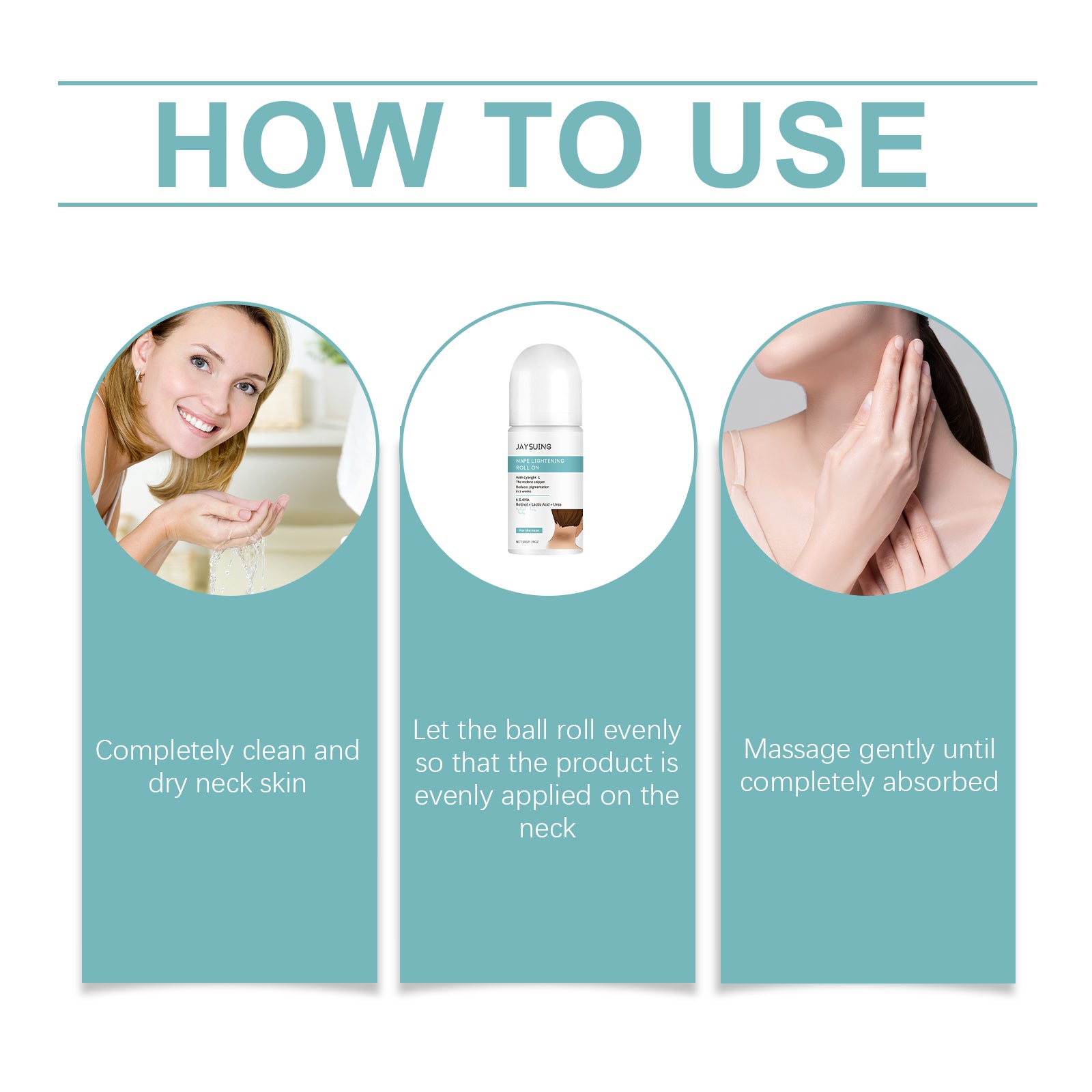 Jaysuing Neck Care Ball, Neck Skin Ball Massage Moisturize, Care And Moisturize Skin - 5 - CJ