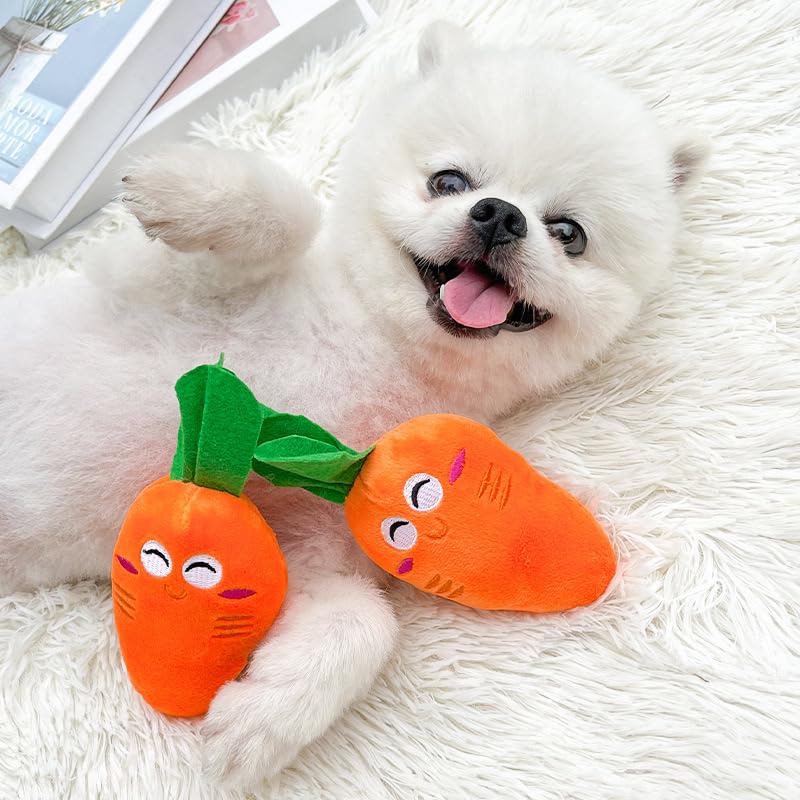 Plush Chicken Leg Dog Chew Toy - Soft Durable Pet Chewing Toy For Small Medium Dogs Puppy Teething Play Supplies - 4 - CJ