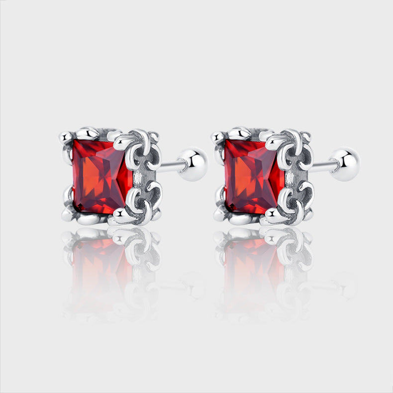 925 Sterling Silver Ins Vintage Exaggerated Earrings Female Earrings - 4 - https://x.com/titan_prim62775J - KDP511 - CJJE1592409 - KDP511