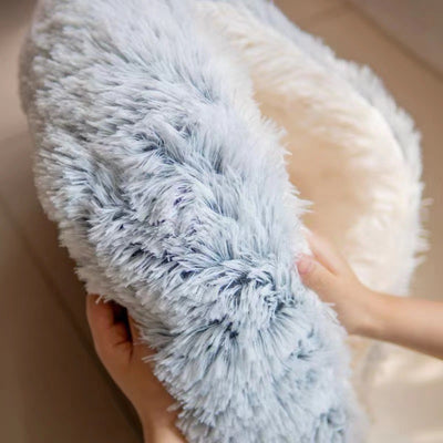 Semi - closed Cat Bed Four Seasons Universal Cover Shell Nest Small Dog Winter Pet Supplies - 0 - CJ