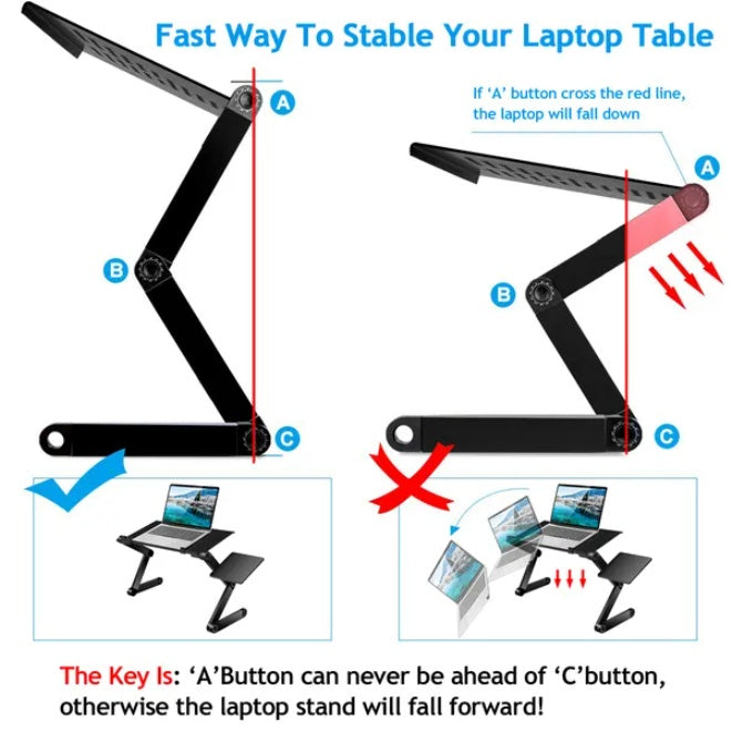 Foldable Laptop Desk - 5 - CJ