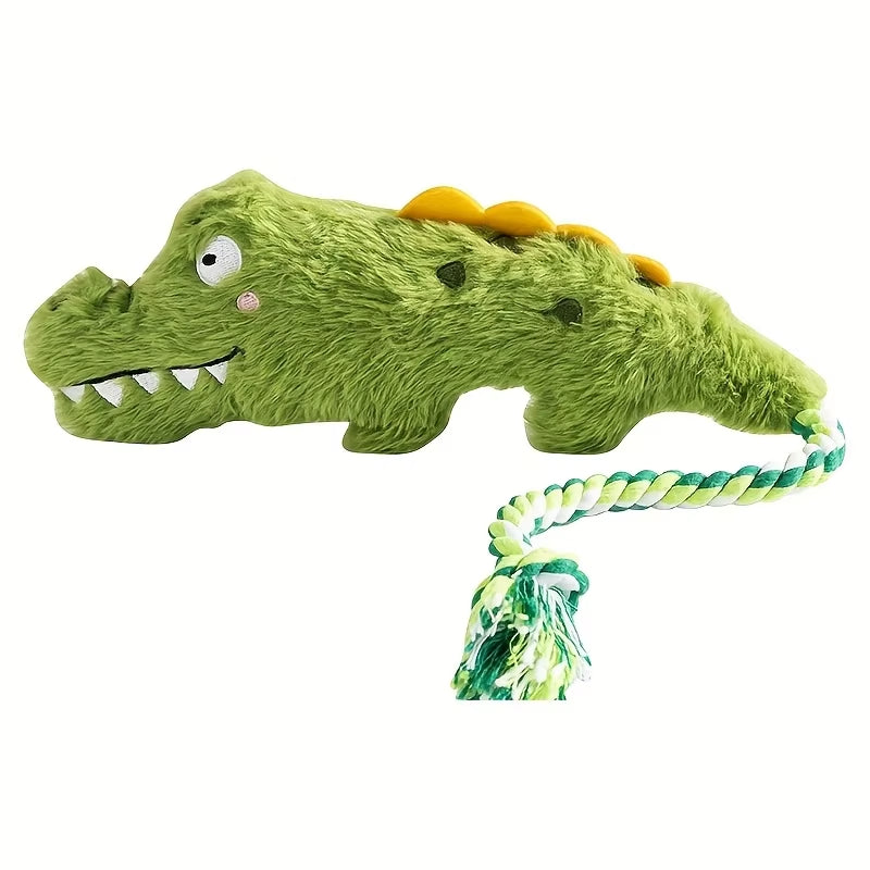 Squeaky Toys For Dogs - Dog Toys Plush, Funny Stuffed Enrichment For Poodle Bulldog Senior Home Indoor Travel Camping Enhance Playful Moments During Indoor Outdoor Activities - 4 - CJ