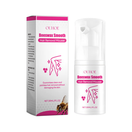 OUHOE Gentle Depilatory Mousse Gentle Depilatory Body Hair Removal Refreshing Silky Skin Care Foam Mousse - 5 - CJ