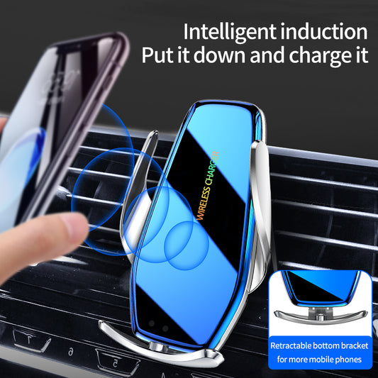 Fully Automatic Induction Car Wireless Charging Mobile Phone Holder - 0 - CJ