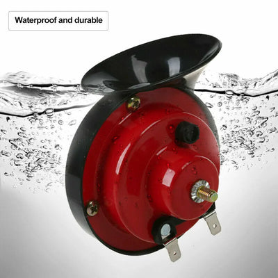 2PC 12V 300DB Super Loud Train Air Horn Waterproof Motorcycle Car Truck SUV Boat - 5 - cjdropshipping