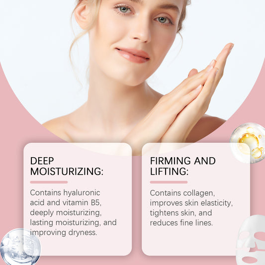 Hoygi Collagen Moisturizing And Anti - Wrinkle Mask (Bag) Three - In - One Moisturizing, Nourishing And Hydrating Facial Mask For Smooth And Tender Skin - 5 - CJ