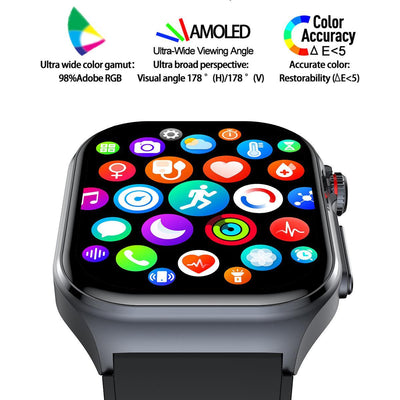 Smart Watch Women Men 2.0 Display - Waterproof Fitness Tracker With Bluetooth Call Answer, 24 - 7 Heart Rate Sleep Monitor, Pedometer Fashion Gift For Her - 5 - CJ