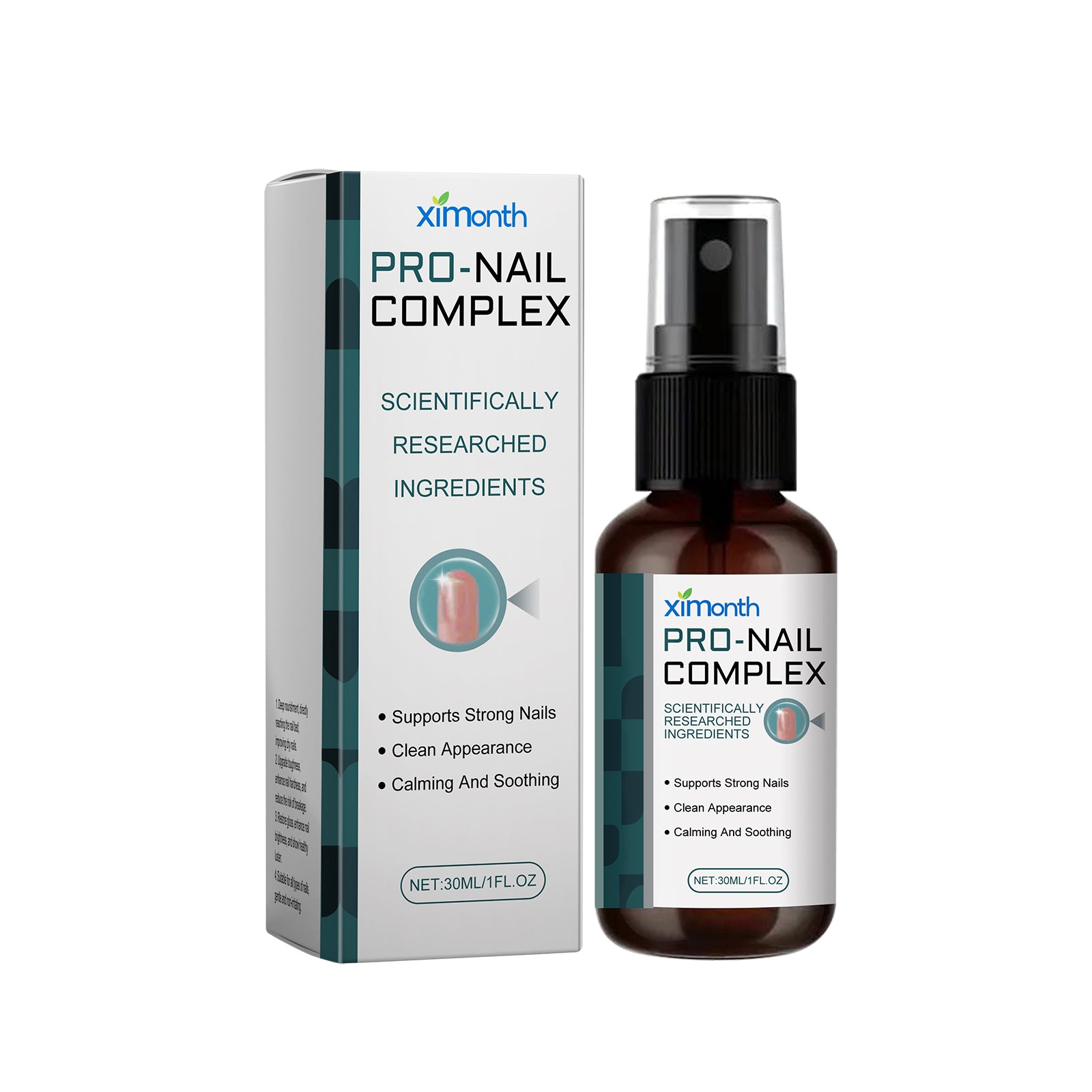 Ximonth Nail Care Spray Hand, Foot And Gray Nails Gentle Repair Bright Nails Soft Nails Moisturizing Treatment - 5 - CJ