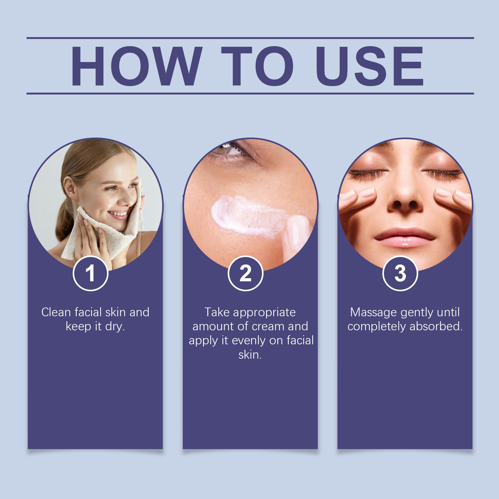 OUHOE Facial Moisturizer, Hydrating And Moisturizing Facial Skin Firming Hydrating And Brightening Repair Cream - 5 - CJ
