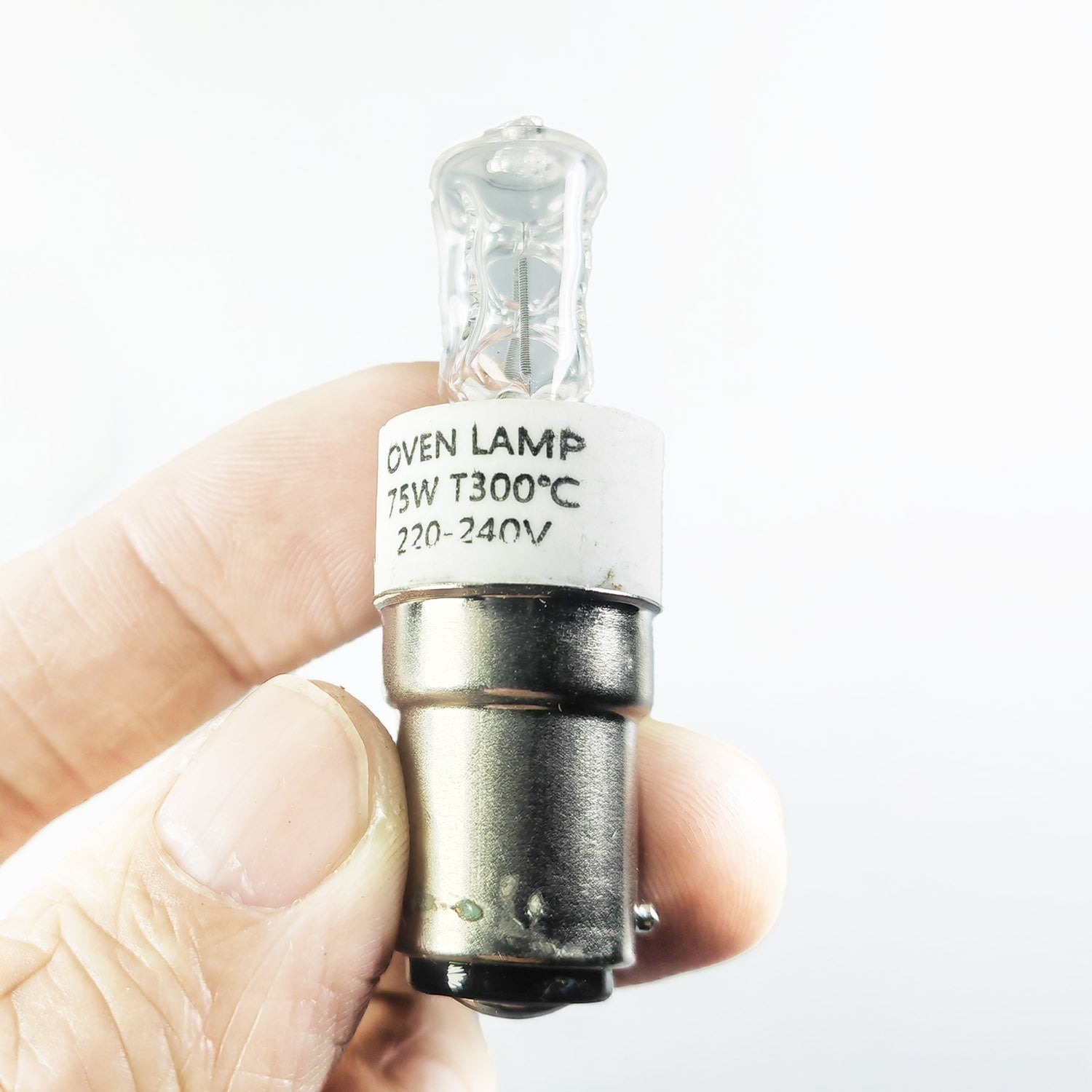 Halogen Light Fixtures 75W BA15D High Temperature Resistance 500 Oven Lighting Lamp