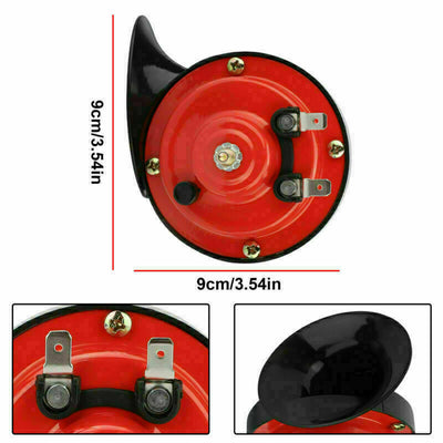 12V 300DB Super Loud Train Horn Waterproof For Motorcycle Car Truck SUV Boat US - 5 - cjdropshipping