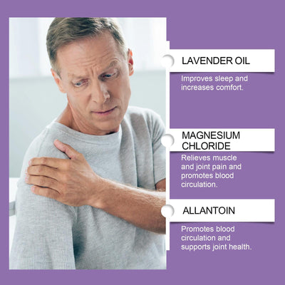 Ouhuo Body Soothing Magnesium Milk Contains Mild Ingredients For Daily Massage Care To Relieve Discomfort In The Wrist And Knee Joints - 5 - CJ