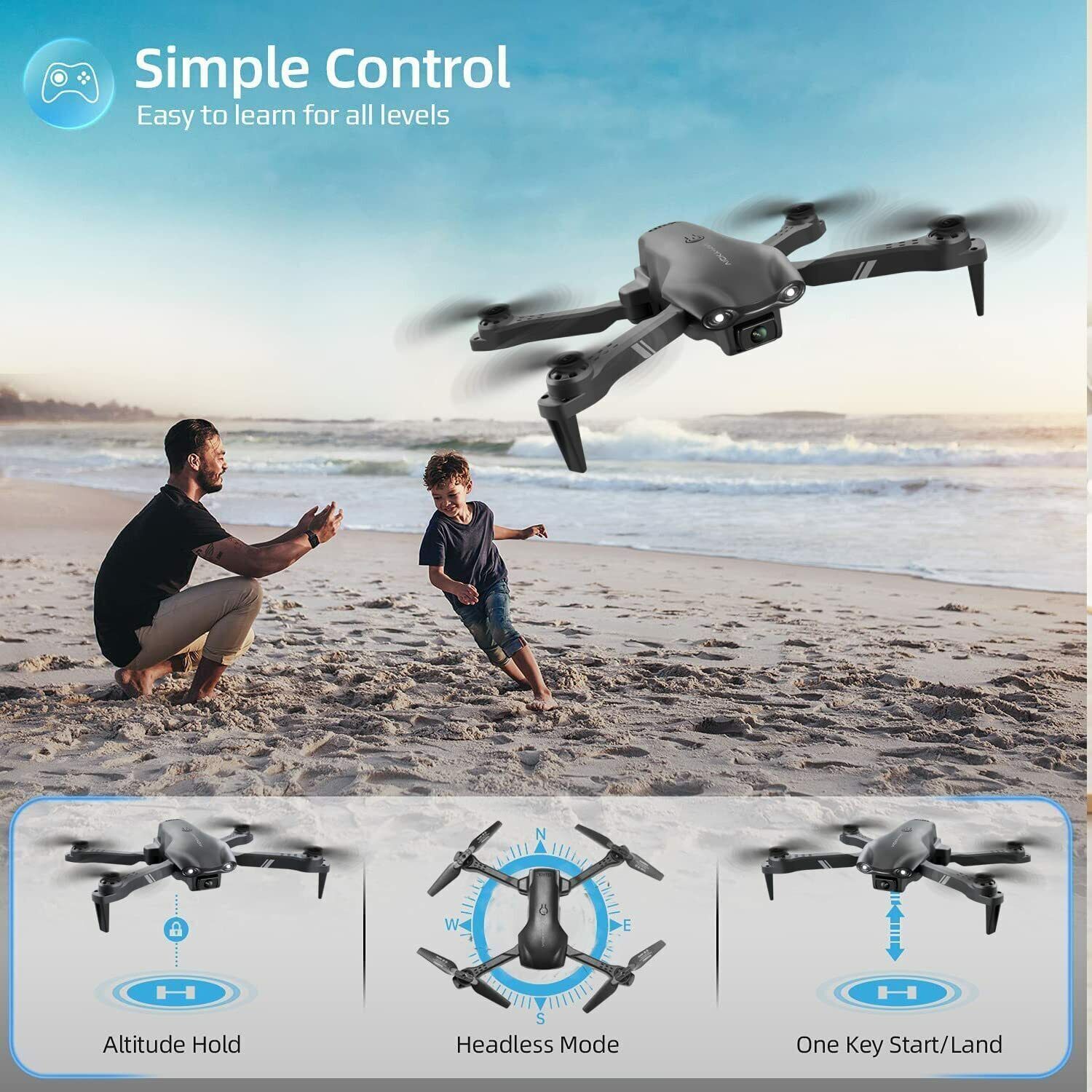 V13 RC Drone 6K HD Dual Camera WiFi FPV Foldable Quadcopter Camera Drone ,2 Battery.Logistics Is Randomly Sent By UPS,USPS,FEDEX - 5 - CJ