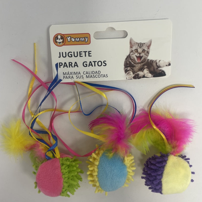 Colored Silk Ball Toys - 5 - CJ