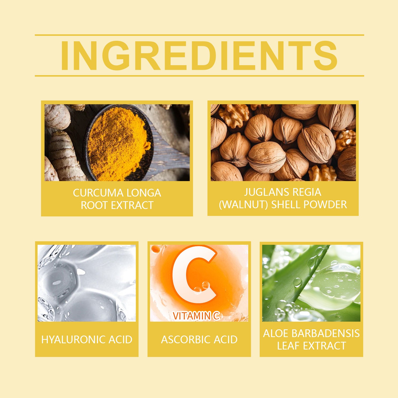 OUHOE Turmeric Exfoliating Facial Scrub, Gently Repair Dead Skin Exfoliating Bright And Smooth Skin - 5 - CJ