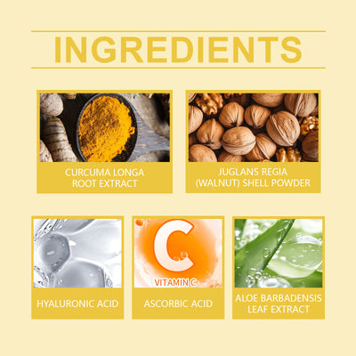 OUHOE Turmeric Exfoliating Facial Scrub, Gently Repair Dead Skin Exfoliating Bright And Smooth Skin - 5 - CJ
