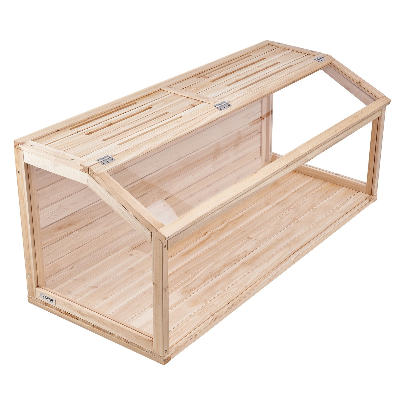 Wooden Hamster Cage Habitat 48 In Clear Mice Rodents Small Animals Cage - 5 - CJ
