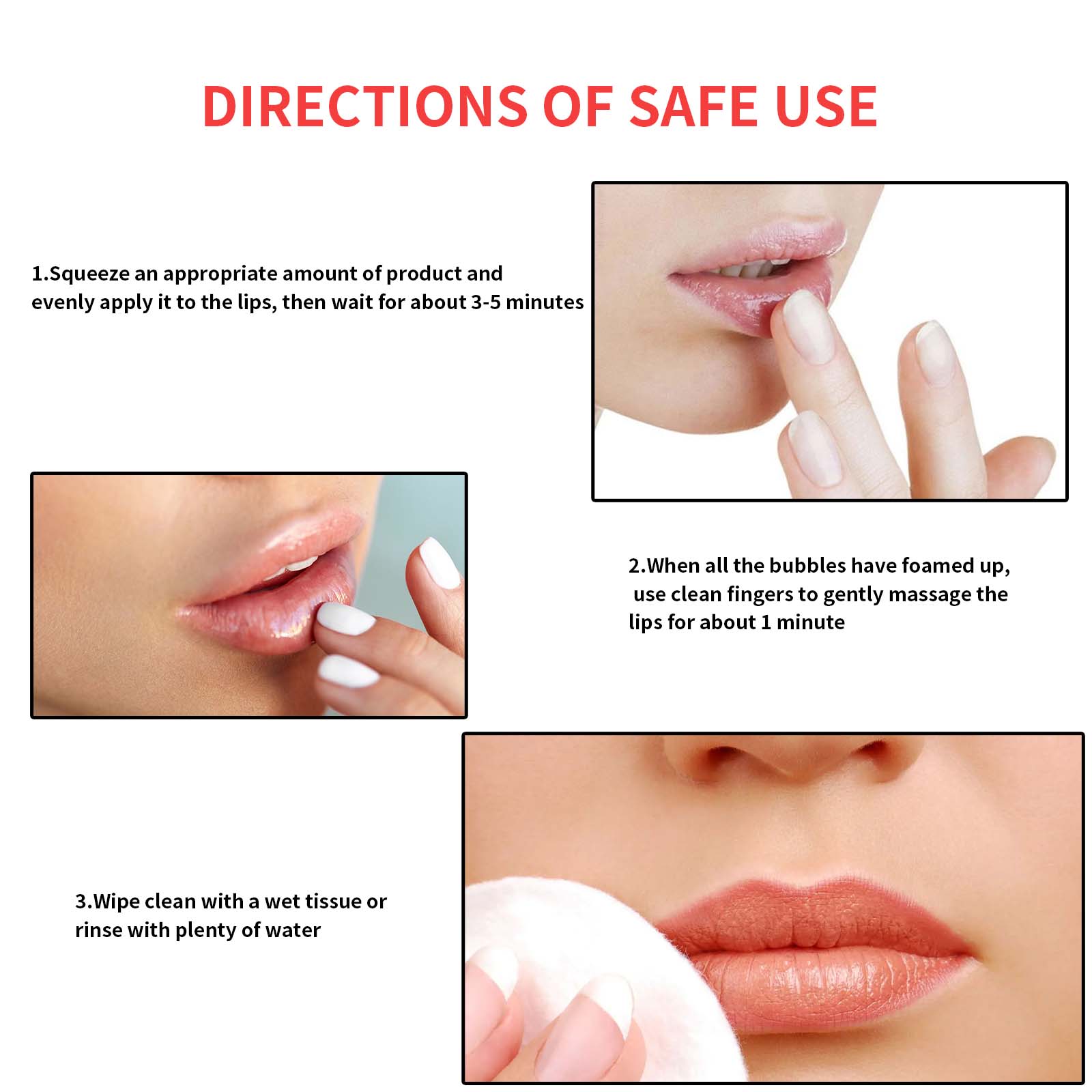 Hoygi Whitening Lip Line Bubble Lip Balm, Moisturizing And Hydrating Lip Mask Lip Care And Anti - Dryness - 5 - CJ