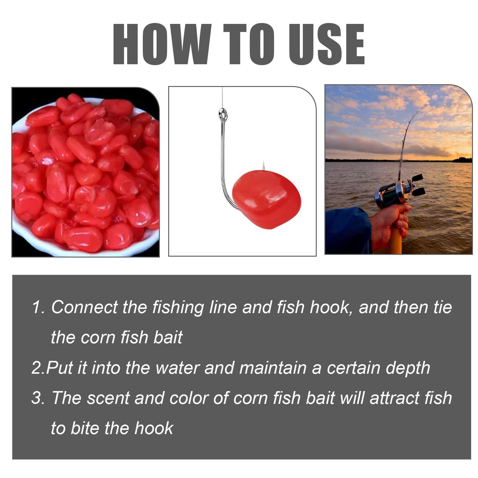 Yebang Corn Fish Bait, Portable Fish Bait For Reservoir Fishing - 5 - CJ
