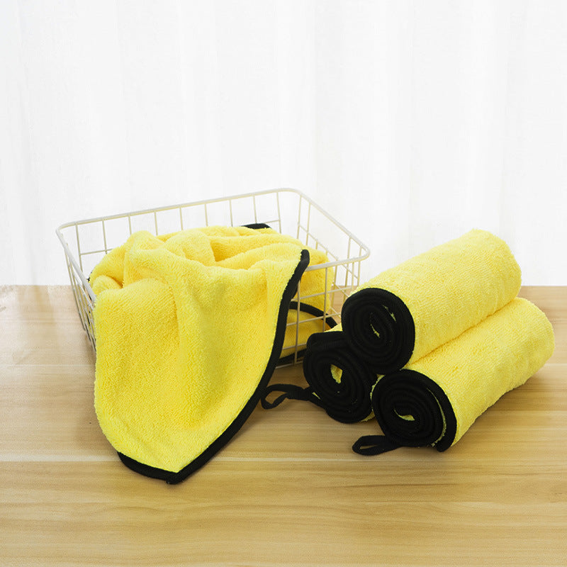 Dog Towels For Drying Dogs Drying Towel Dog Bath Towel, Quick - drying Pet Dog And Cat Towels Soft Fiber Towels Robe Super Absorbent Quick Drying Soft Microfiber Pet Towel For Dogs, Cats Yellow - 5 - CJ
