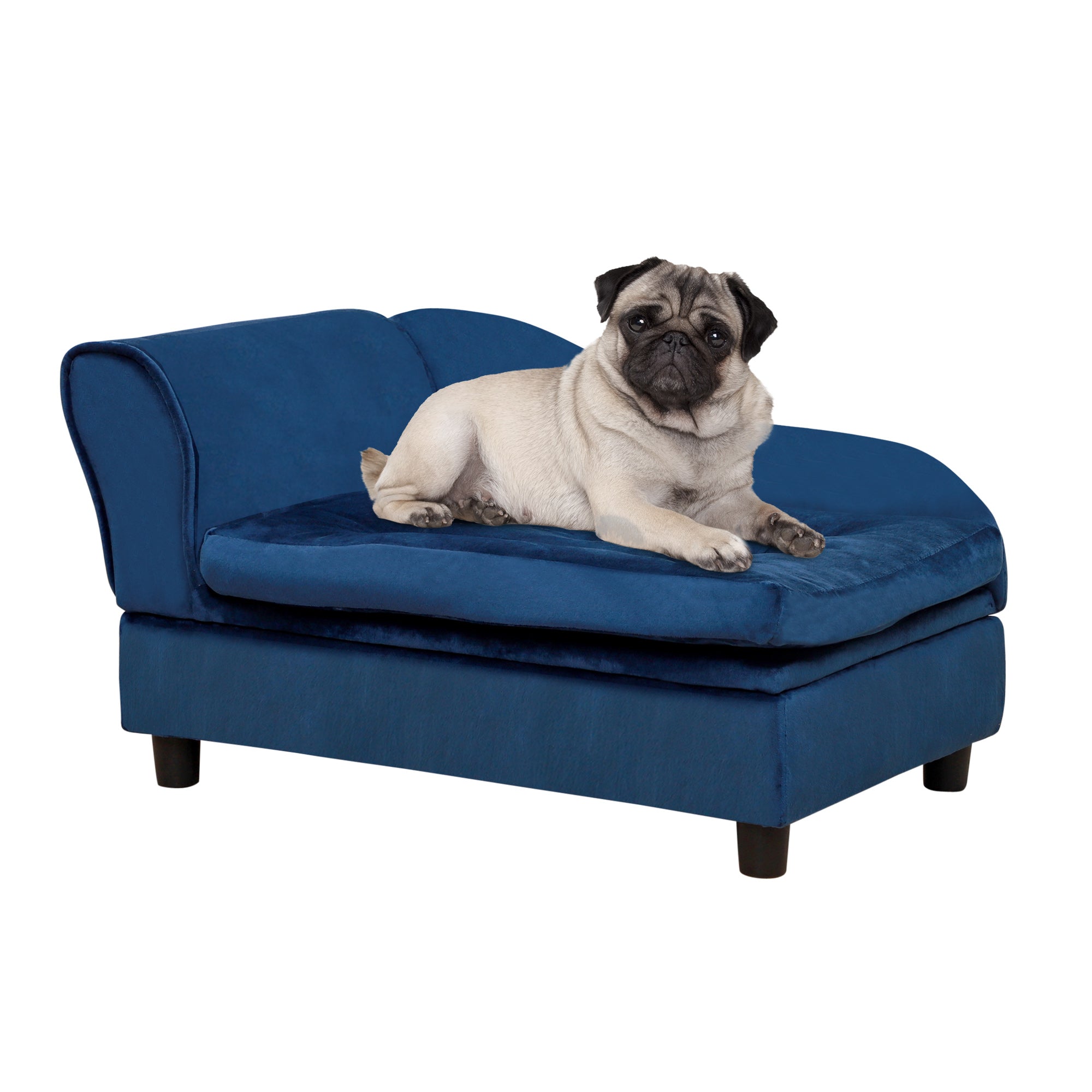 Luxury Small Dog Bed With Hidden Storage - 5 - CJ