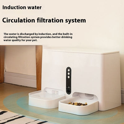 Pet Intelligent Feeding And Drinking All - in - one Machine - 0 - CJ