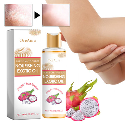 Oceaura Exotic Nourishing Body Oil, Base Oil Fractionated Coconut Oil Body Care Moisturizing Essential Oil - 5 - CJ