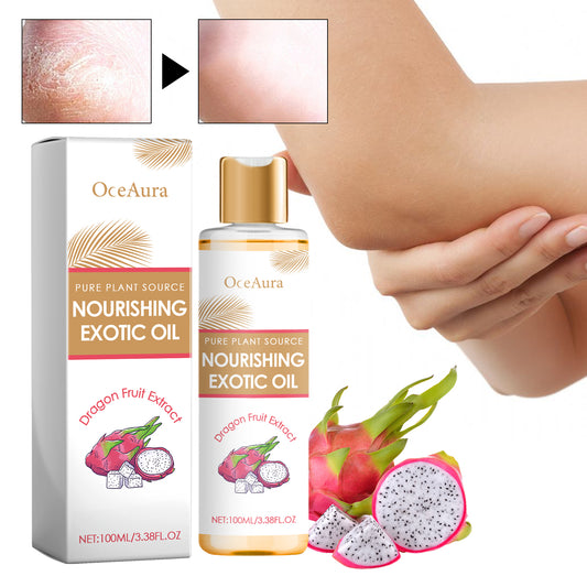 Oceaura Exotic Nourishing Body Oil, Base Oil Fractionated Coconut Oil Body Care Moisturizing Essential Oil - 5 - CJ