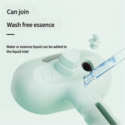 New Chevaroo Horse Steam Brush, Chevaroo 3 - in - 1 Self - Cleaning Steam Pet Brush For Shedding, Pet Steam Brush, Silicone Bristle Head 360 Rotating Pet Steam Brush - 4 - CJ