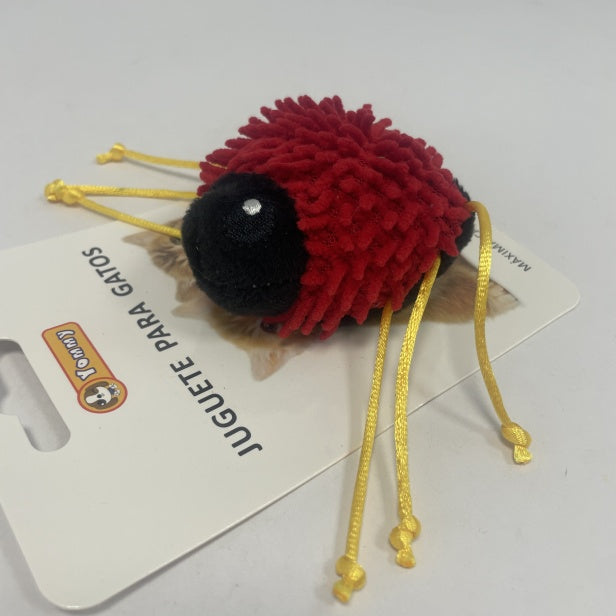 Cat Toy - Mop Cloth Beetle - 5 - CJ