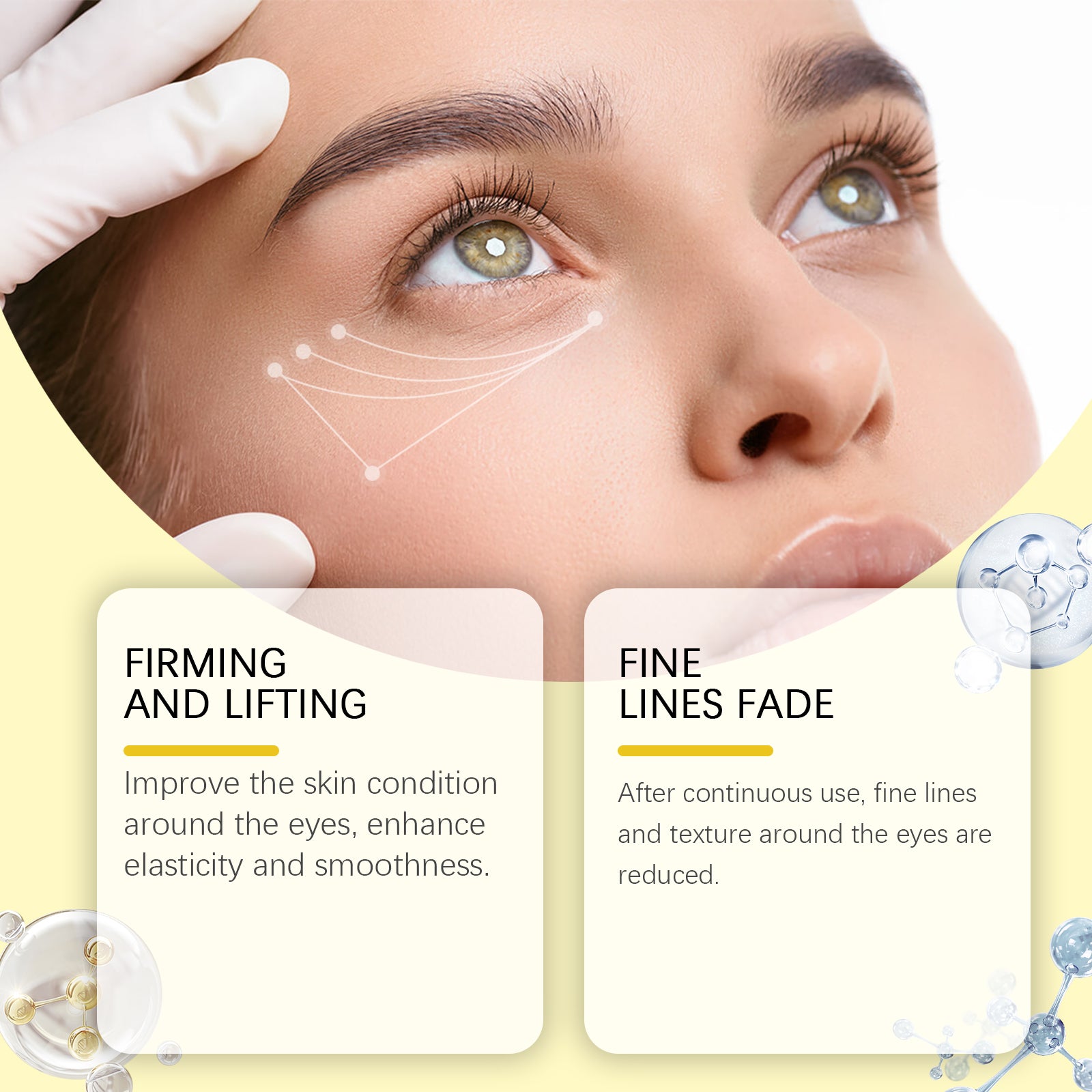 Wiyun Firming Eye Cream, Moisturizes The Skin Around The Eyes And Hydrates And Hydrates The Skin Firming And Moisturizing Eye Cream - 5 - CJ