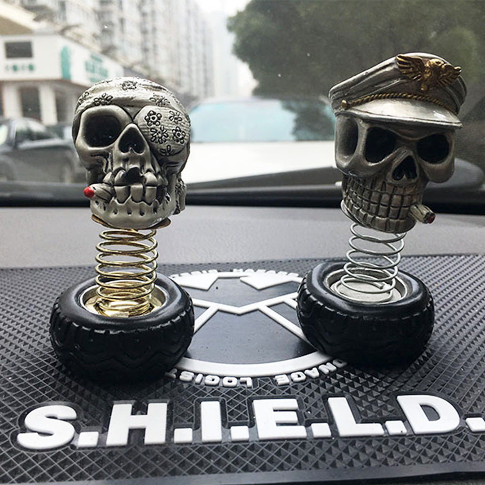 Car Skull Personality Interior Decoration Halloween Day Ornament For Car Goods Car Interior Accessories Decoration - 0 - CJ