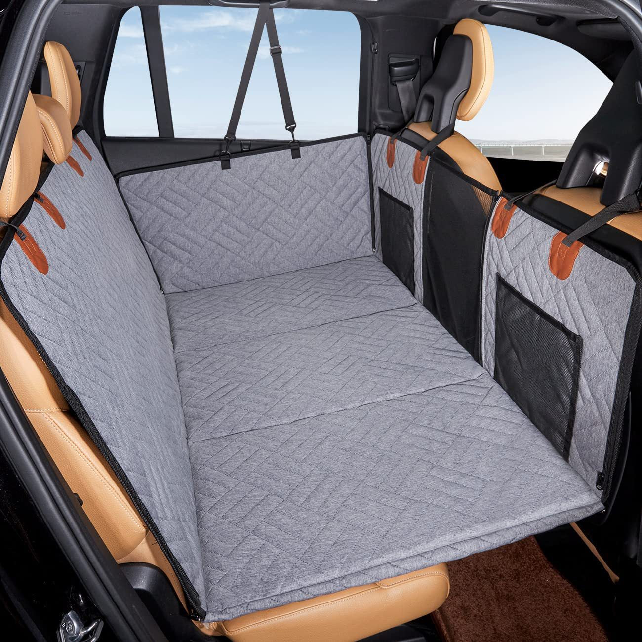 Car Dog Bed Waterproof And Hard - wearing Car Cushions For Pets - 0 - CJ