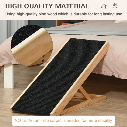 Elevated Pet Ramp For Dogs, Cats, Rabbits, Height - adjustable And Foldable - 5 - CJ