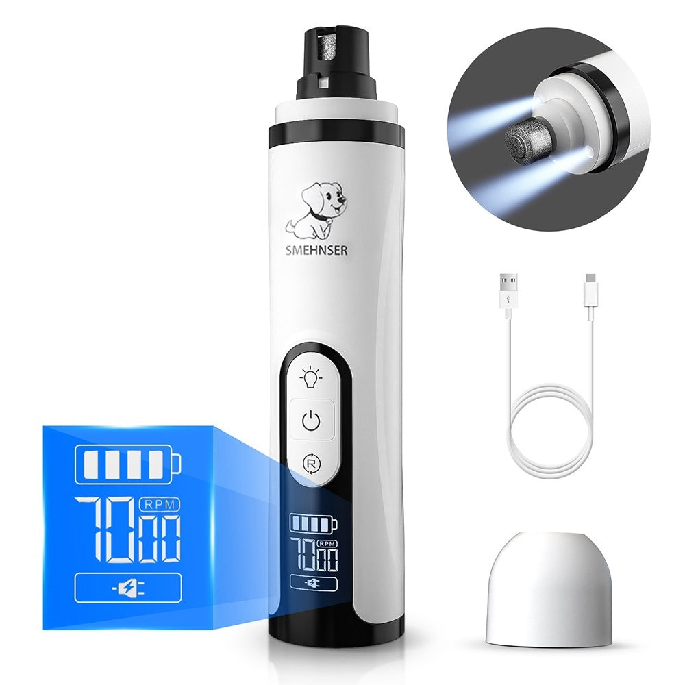 Pet Automatic Nail Piercing Device 3 - speed LED Electric - 0 - CJ