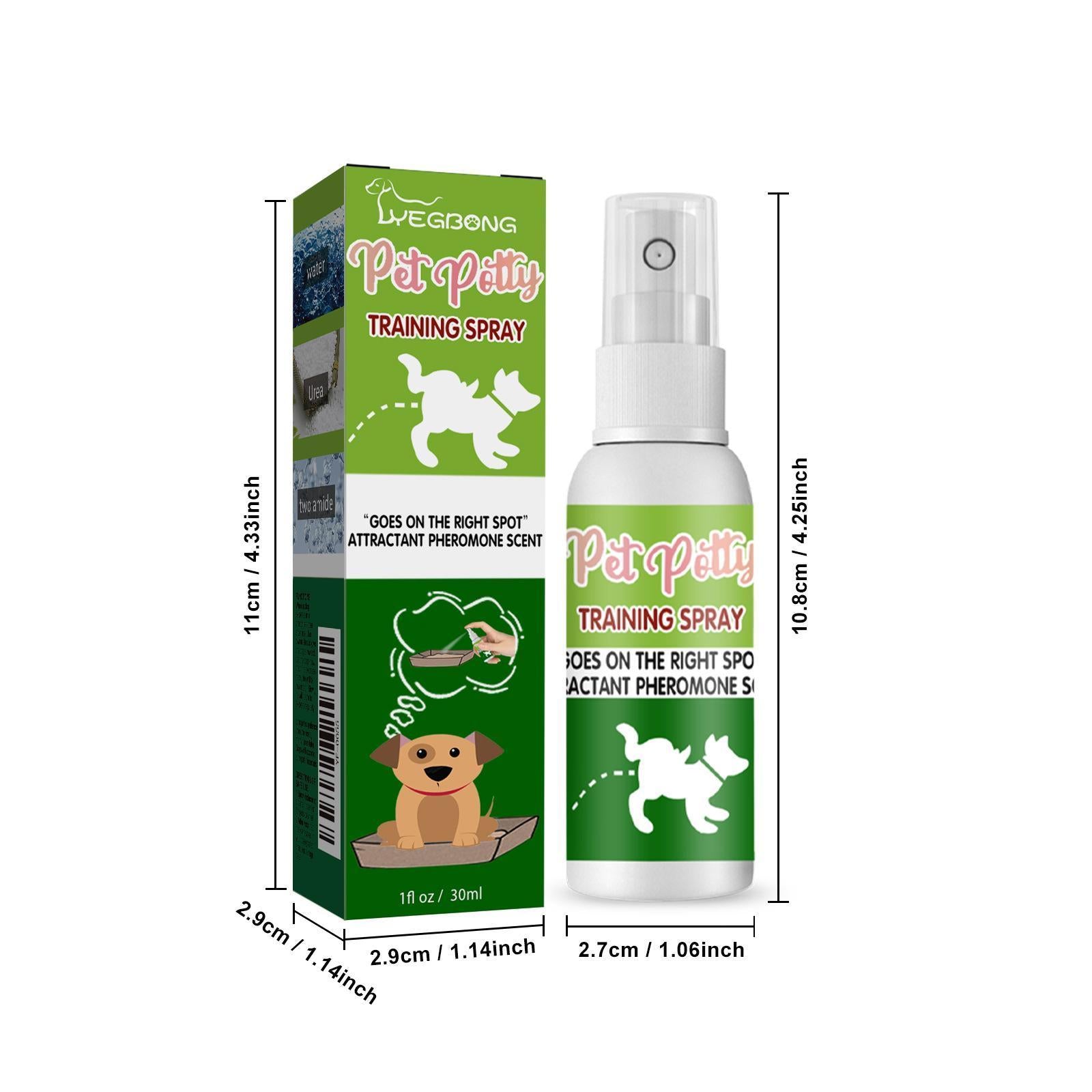 Yibang Pet Positioning Defecation Inducer Pet Toilet Inducer Urine Locator Toilet Training Agent - 5 - CJ