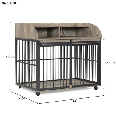 The Wooden Kennel Kennel Is Suitable For Large Medium - sized Dogs - 5 - cjdroshippping