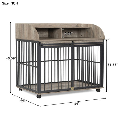 The Wooden Kennel Kennel Is Suitable For Large Medium - sized Dogs - 5 - cjdroshippping