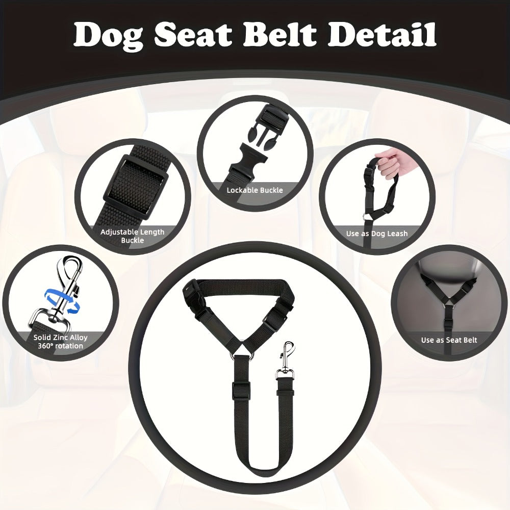 The Two - Piece Dog Leash Set Is Made Of Wear - Resistant And Skin - Friendly Materials. With Excellent Quality, It Meets Various Travel Needs Of Dogs. - 5 - CJ